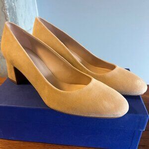 Stuart Weitzman Adra Suede Adobe Pump